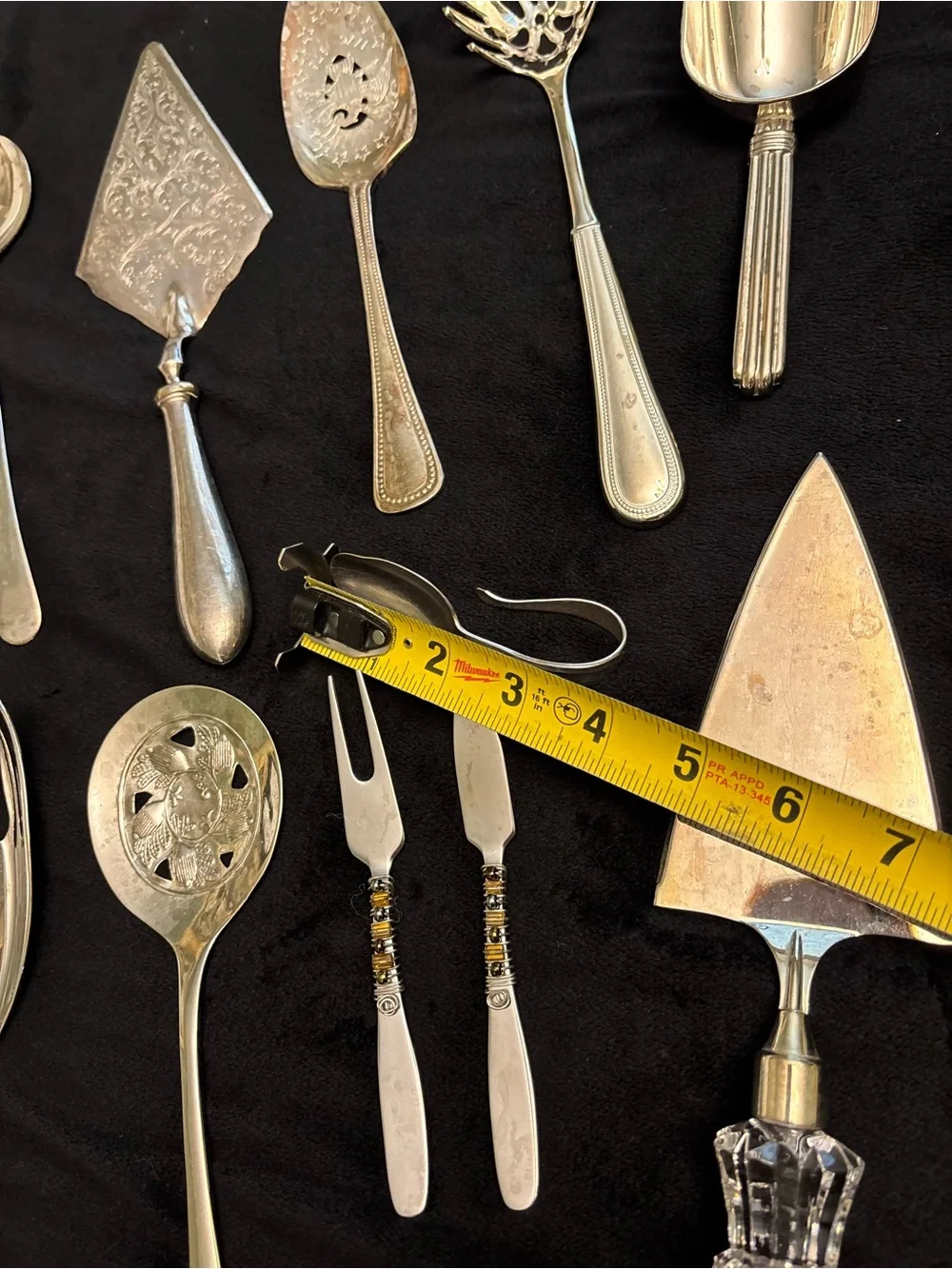 12 antique vintage silverplated serveware pieces